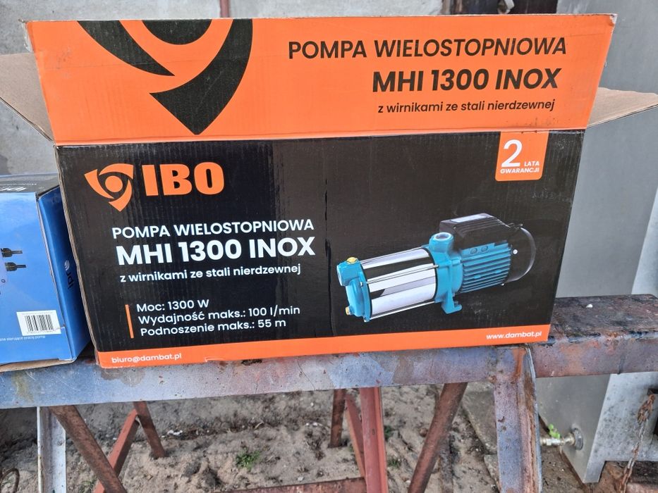 Pompa nawierzchniowa,wielostopniowa