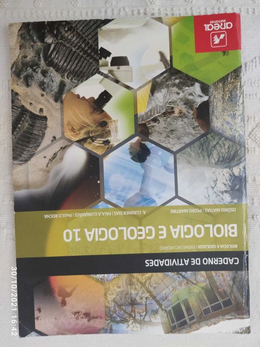 Livros de Geologia e Biologia 10º ano