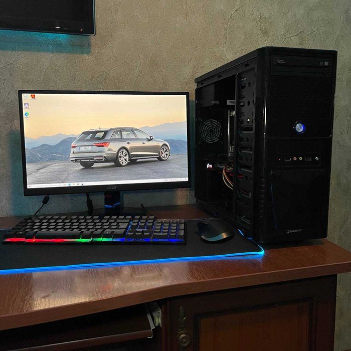 Игровой ПК GTX 1070 Компьютер XEON 8 ядер Стационарный блок 16GB ОЗУ