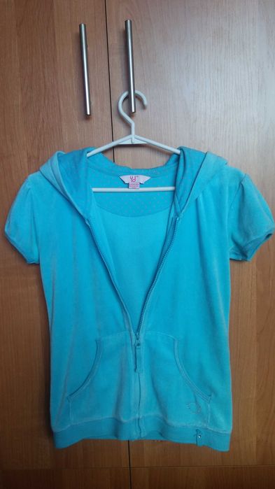 Bluza z kapturem dla dziewczynki 12-15 lat - jak nowa - POLECAM!