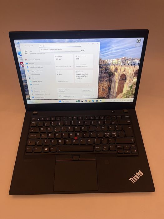Lenovo thinkpad P14s g1 i7-10510u 16ram512ssd Nvidia p520 14"FHDips