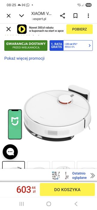 Mi robot vacum mop xiaomi