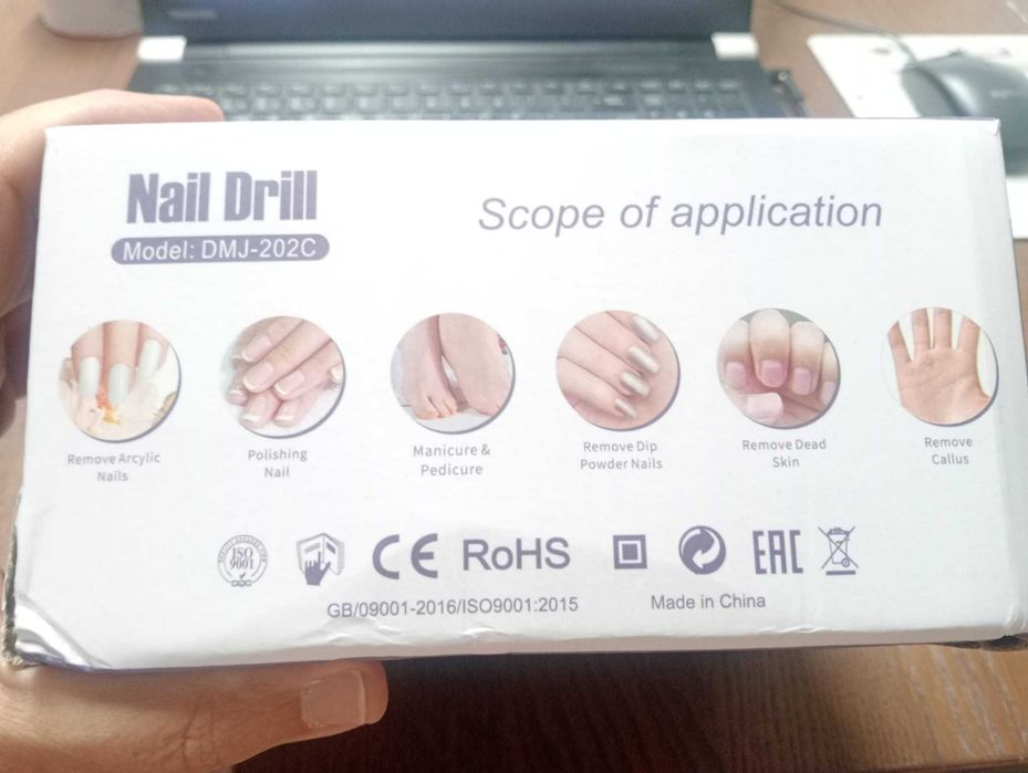 Torno de Unhas Elétrico Profissional DMJ-202C (Novo / Na Caixa)