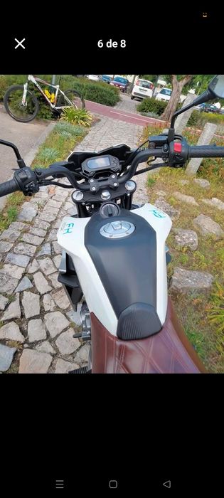 FK Motors 125 CC mini scrambler imaculada