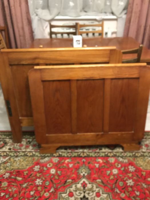 Ліжка деревʼяні ясенові дві пари