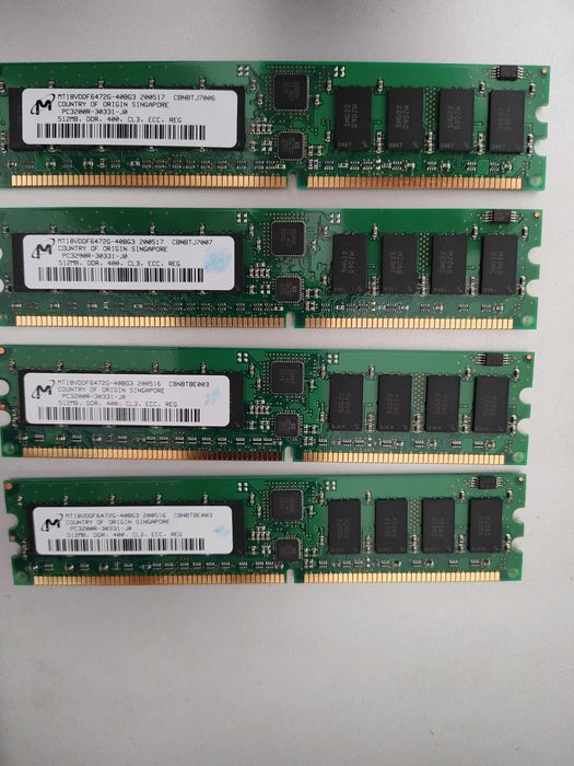 Ram 2gb PC3200r DDR 400 ECC (serwerowe)