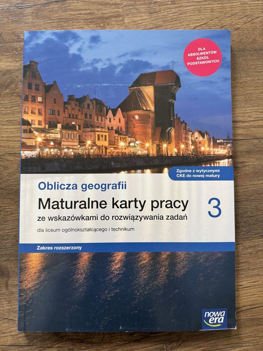 Oblicza geografii 3 maturalne karty pracy zakres rozszerzony
