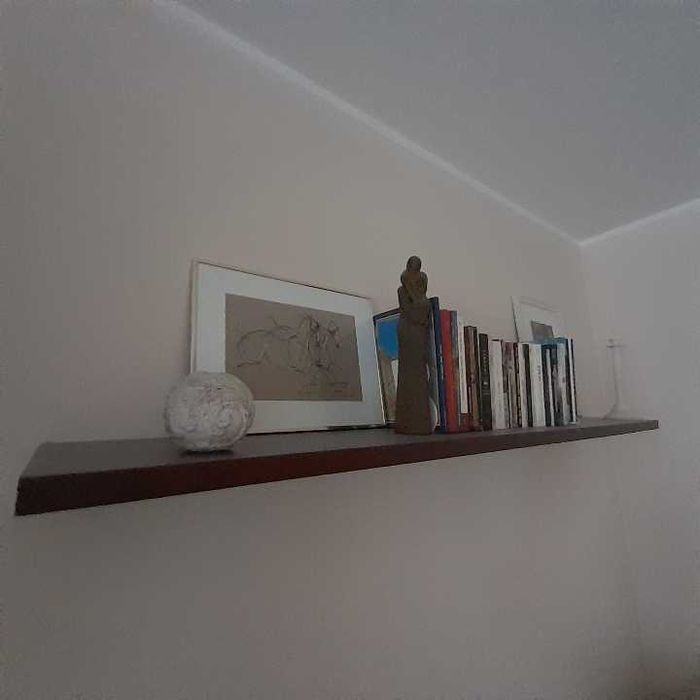 Półka na książki, ciemny brąz/wenge.Stan bardzo dobry