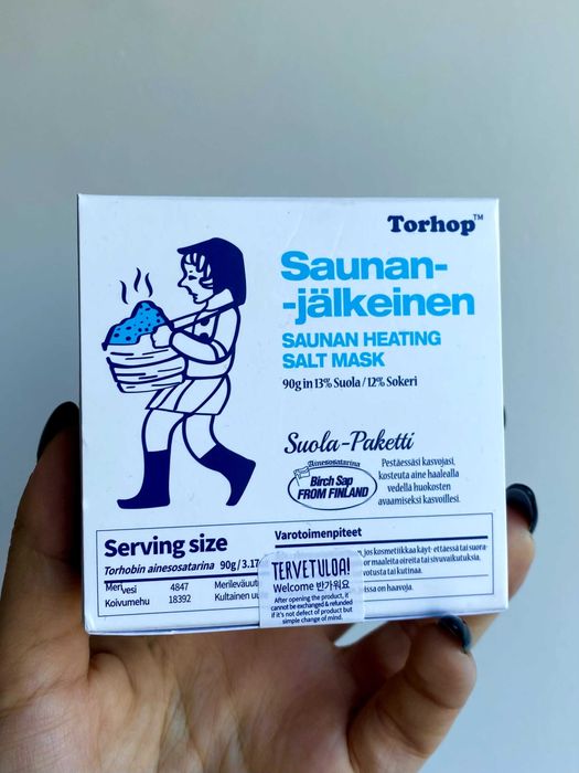 Torhop Saunan Heating Salt Mask