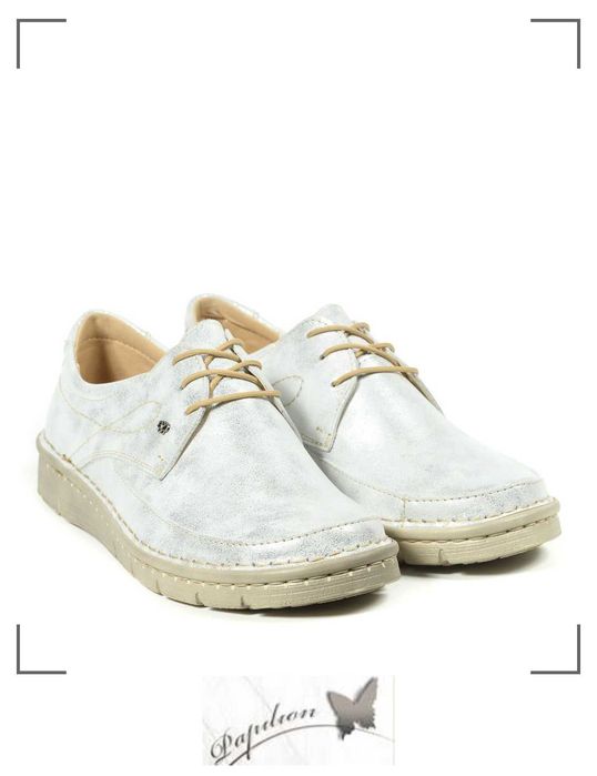 Skórzane półbuty damskie Papillon 42