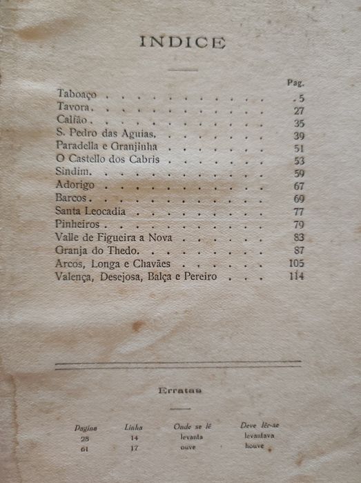 Taboaço – Notas & Lendas