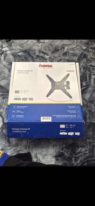 Uchwyt do telewizora Hama VESA 400X400 obrotowy