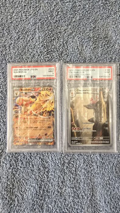Conjunto de cartas pokémon