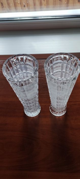 Кришталеві вази для квітів 2шт
