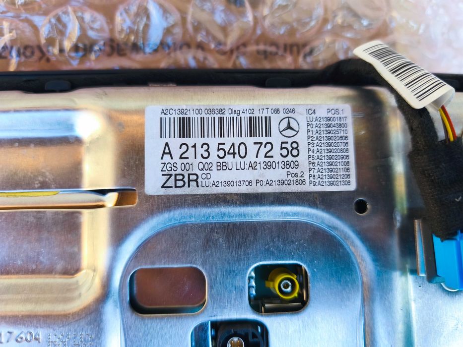 MERCEDES E KLASA W213 zegary wyświetlacz LCD licznik monitor idealny