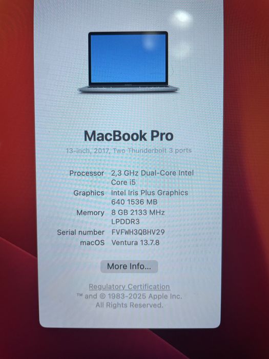 MacBook Pro 2017