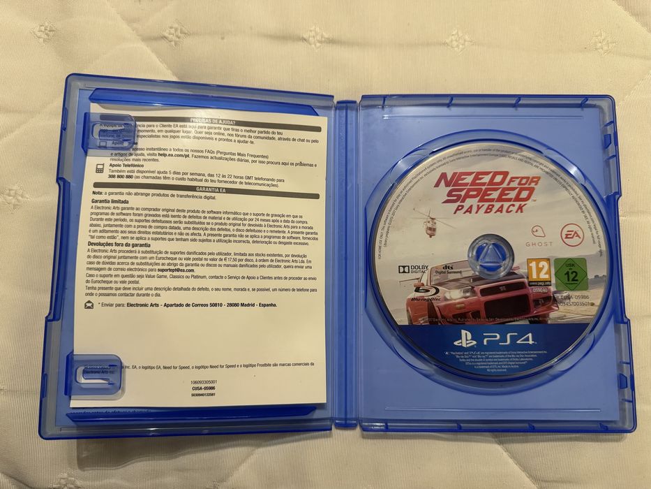 Need For Speed Payback Como Novo