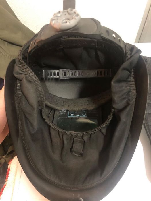 Mascara de soldar ventilada