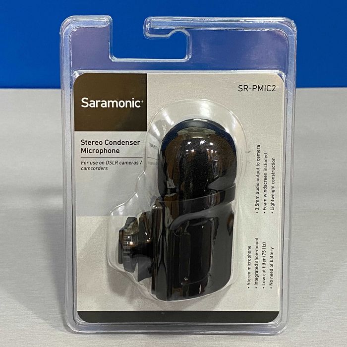 Saramonic SR-PMIC2 (Stereo Condenser Microphone) - SELADO
