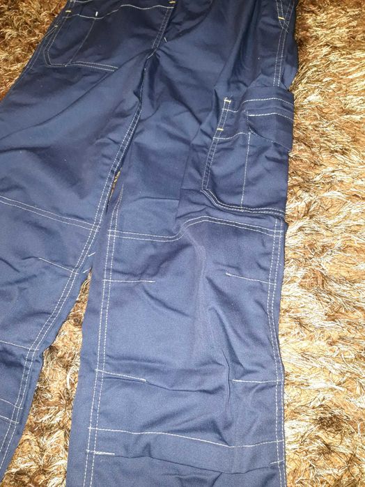 Ogrodniczki robocze wielofunkcyjne FABOR SRLW-FAW2 granatowe roz. S/46