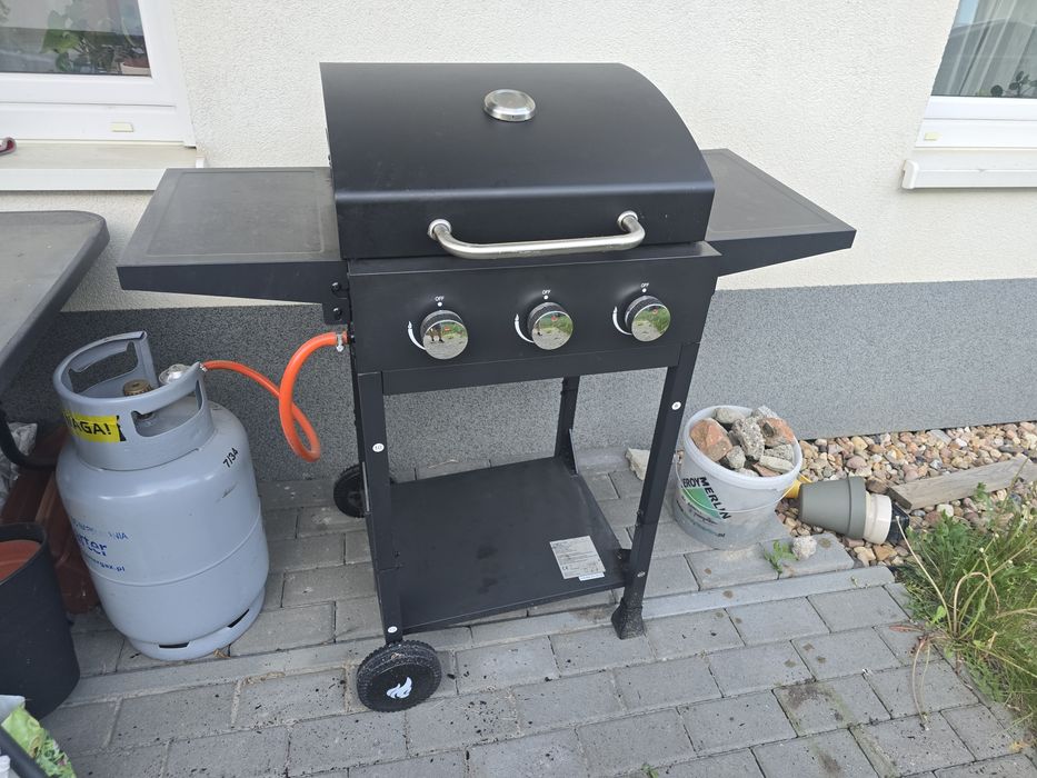 Grill Gazowy 3 Palnikowy 9 Kw