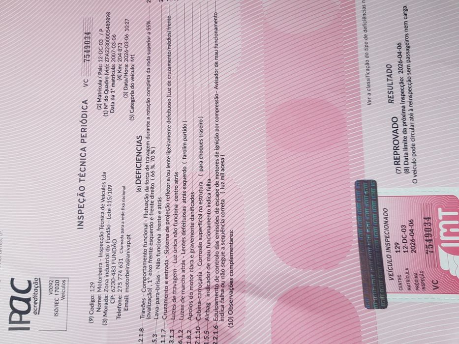 Fiat doblo 1.3 multijet  RESERVADO