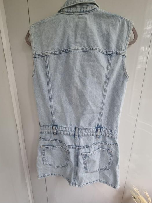 Pull&bear джинсовое платье м zara зара