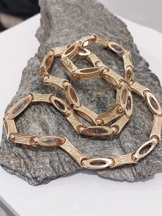 Złoty Łańcuch Cartier Nowy 585 62 cm