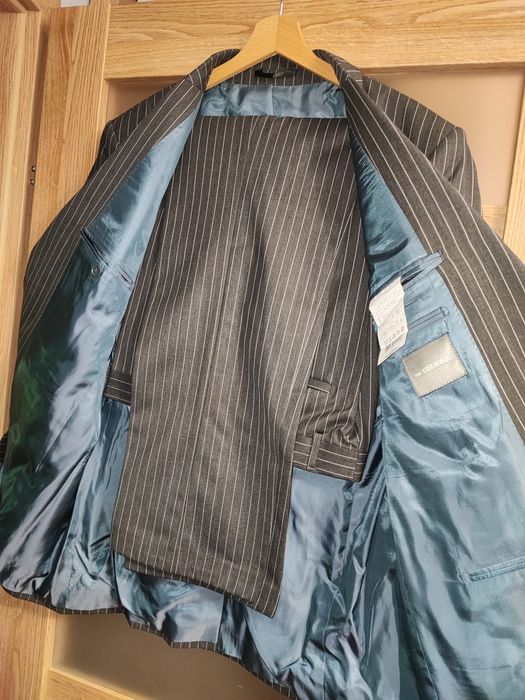 Garnitur Mr Lagerfield wełna bawełna XL-XXL 56 rozmiar