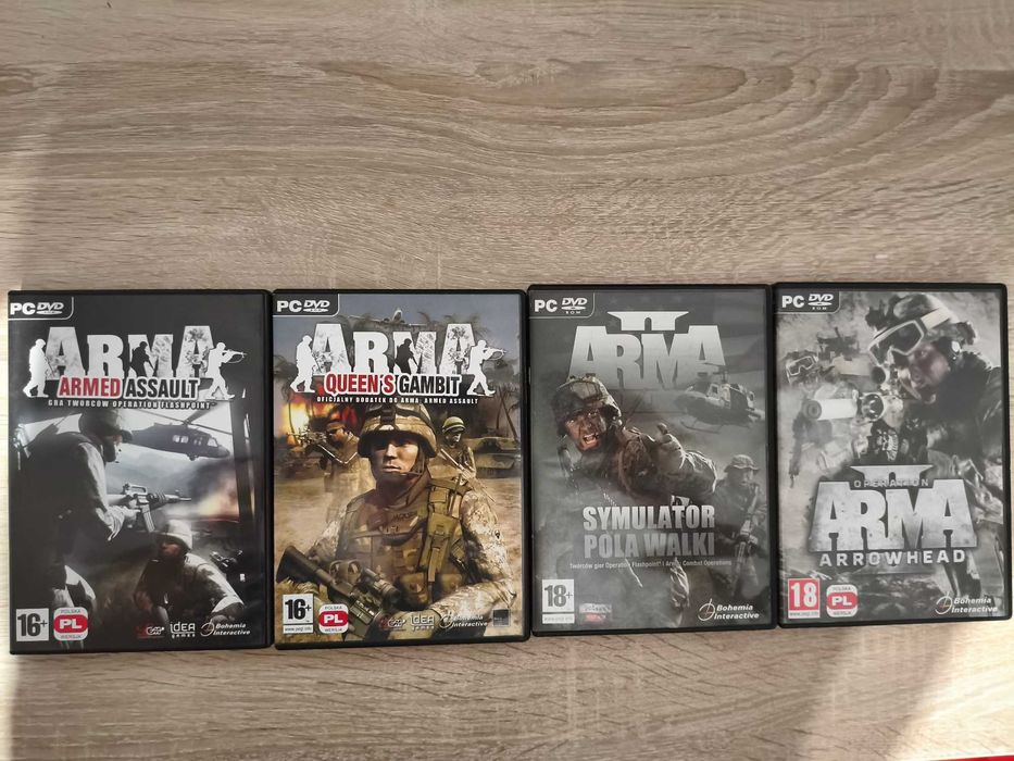 Arma zestaw 4 gier PC
