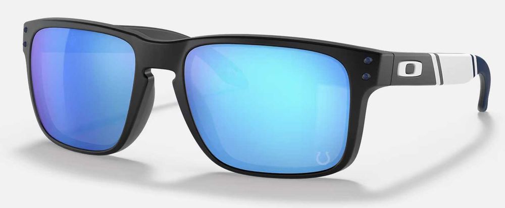 Очки Oakley Holbrook Indianapolis Colts, с линзами Prizm Sapphire Blue