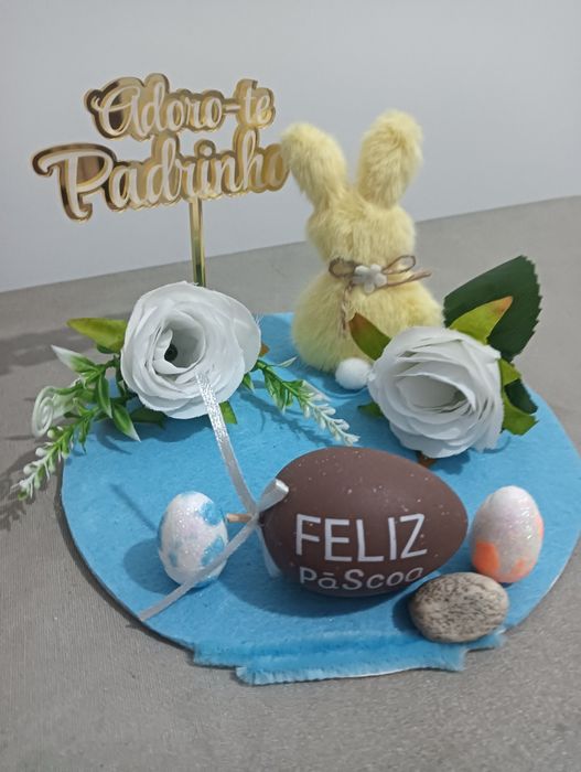 Enfeite Dia dos Ramos para oferecer ao padrinhos