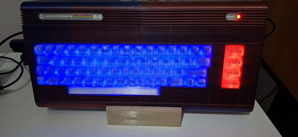 Commodore 64 raspberry pi druk 3d