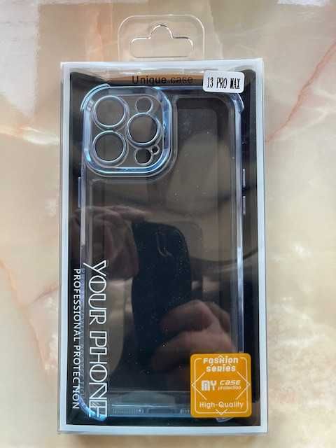 Протиударний чохол на iPhone 13 PRO MAX, MY case Fashion series, прозорий посилені бортики