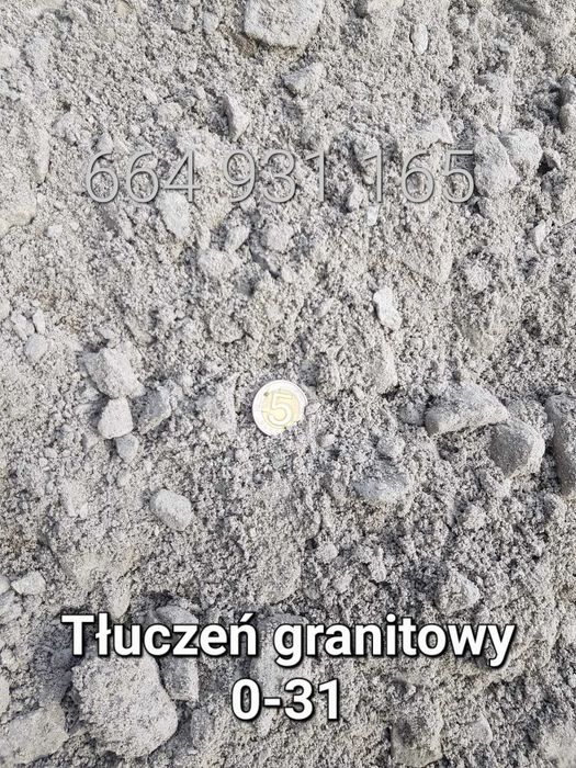 piasek granitowy bazaltowy zasypka mączka granitowa granit bazalt żwir