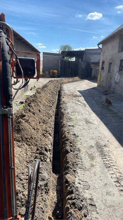 Usługi Minikoparką, wywrotką 3,5t