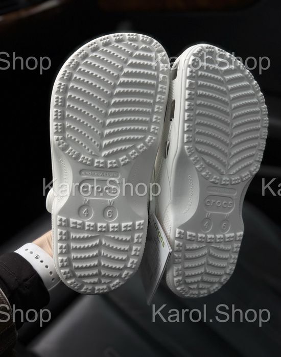Crocs Classic крокси сірі білі чорні шльопанці крокс класік 36 37 38 39 40 41 42