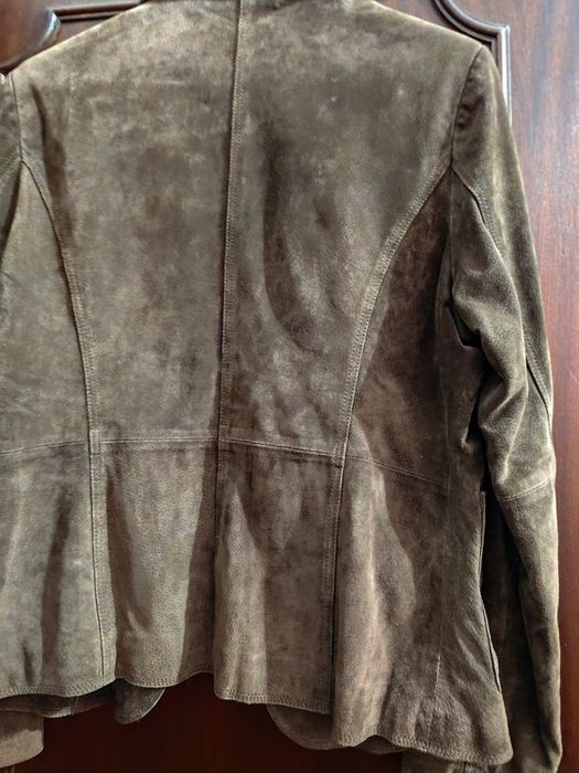 Blazer senhora em pele