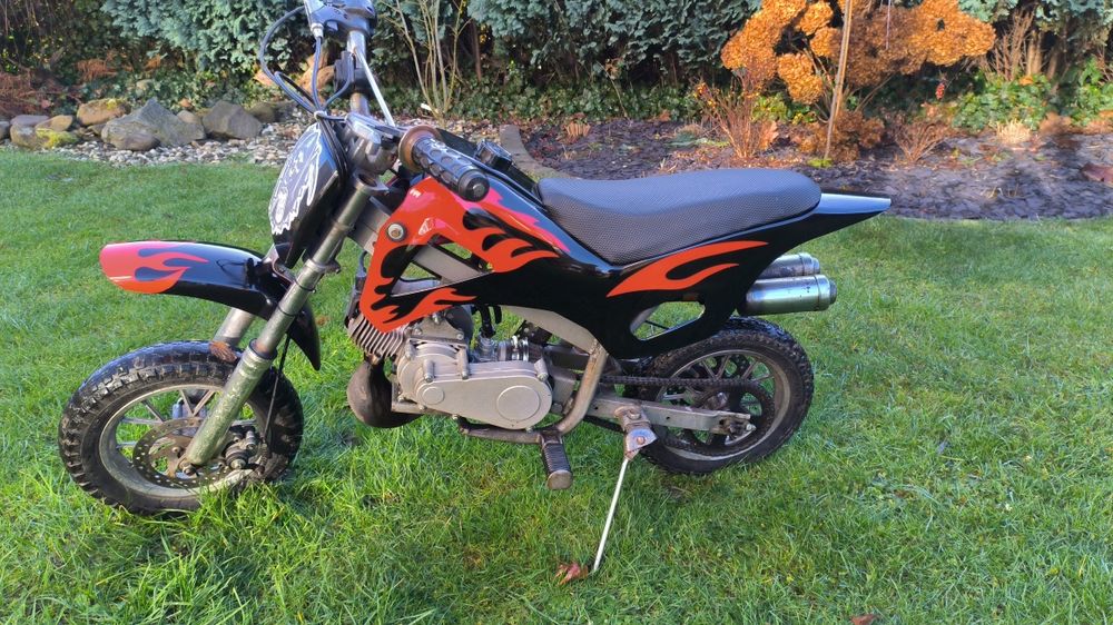 Mini cross spalinowy dla dziecka