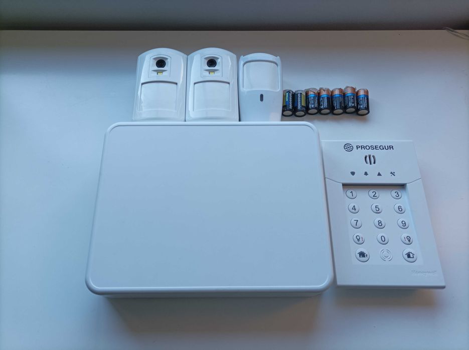 Central Alarme Honeywell HMI8EU Topo de Gama + Sensores + SIM