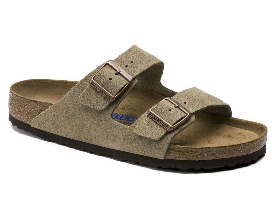 Birkenstock,чоловічі ,замшеві шльопанці