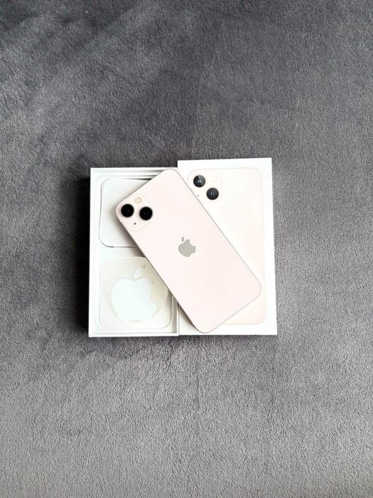 iPhone 13 128 GB Różowy – stan idealny, bateria 80%