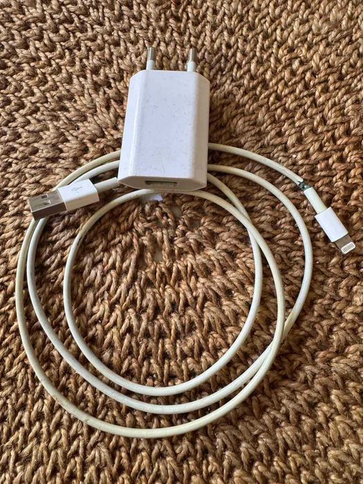 Зарядка Apple + кабель lightning