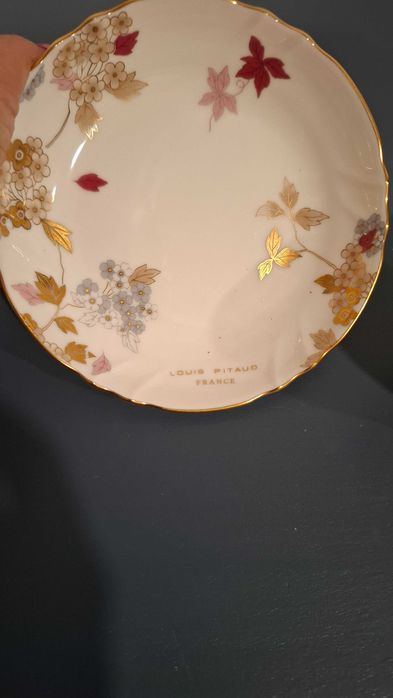 2 chávenas de porcelana Louis Pitaud