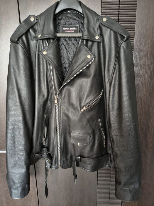 Kurtka  skórzana męska