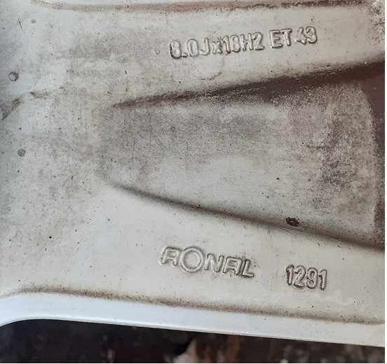 Felgi --5x112--18 cali--RONAL--S-Line--AUDI--Komplet