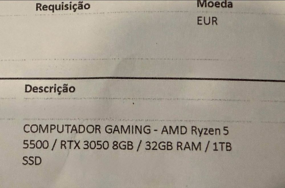 Computador gaming AMD