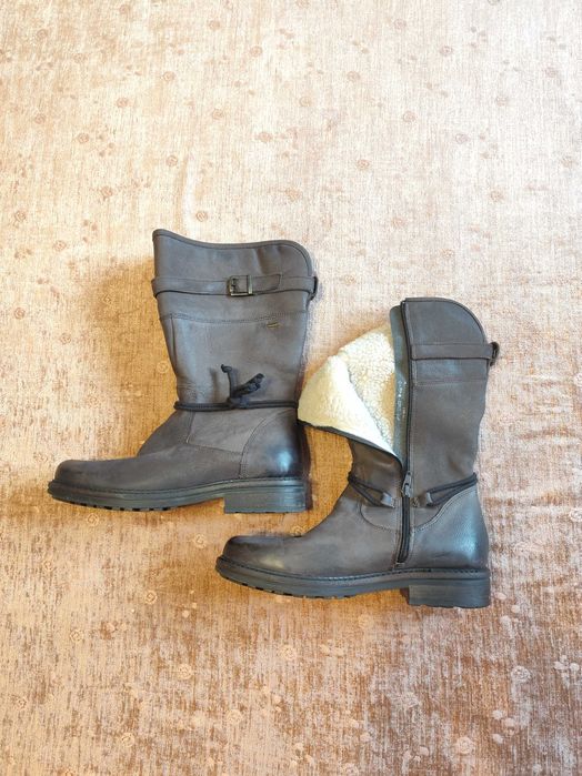 Сапожки жіночі шкіряні