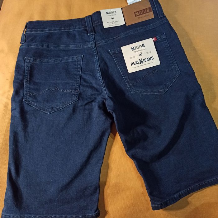 MUSTANG W 31 Chicago Short True Denim szorty spodenki krótkie męskie jeans