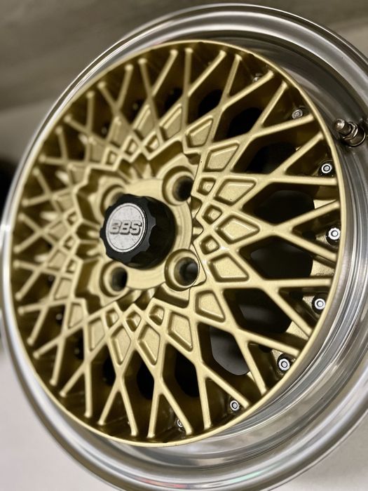 Felgi skręcane mesh custom 15” 4x100 BBS Rennsport BBS RS OZ  2tlg 3tlg VW Golf mk1 mk2